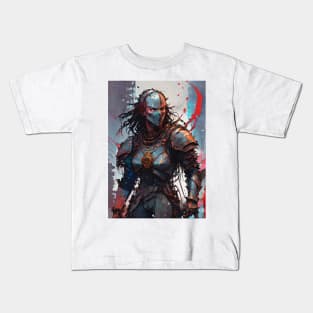 Heroic Female Knight Kids T-Shirt